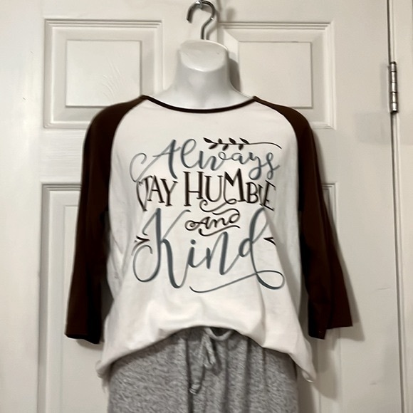 Good Vibe T Shirt “Always Stay Humble and Kind” - Picture 2 of 5